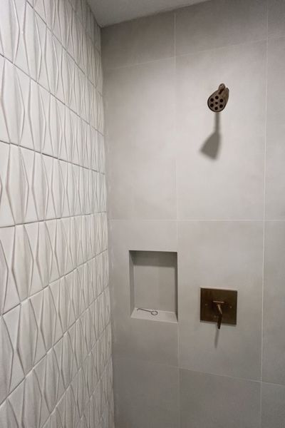 custom tile shower installation in Franklin MA